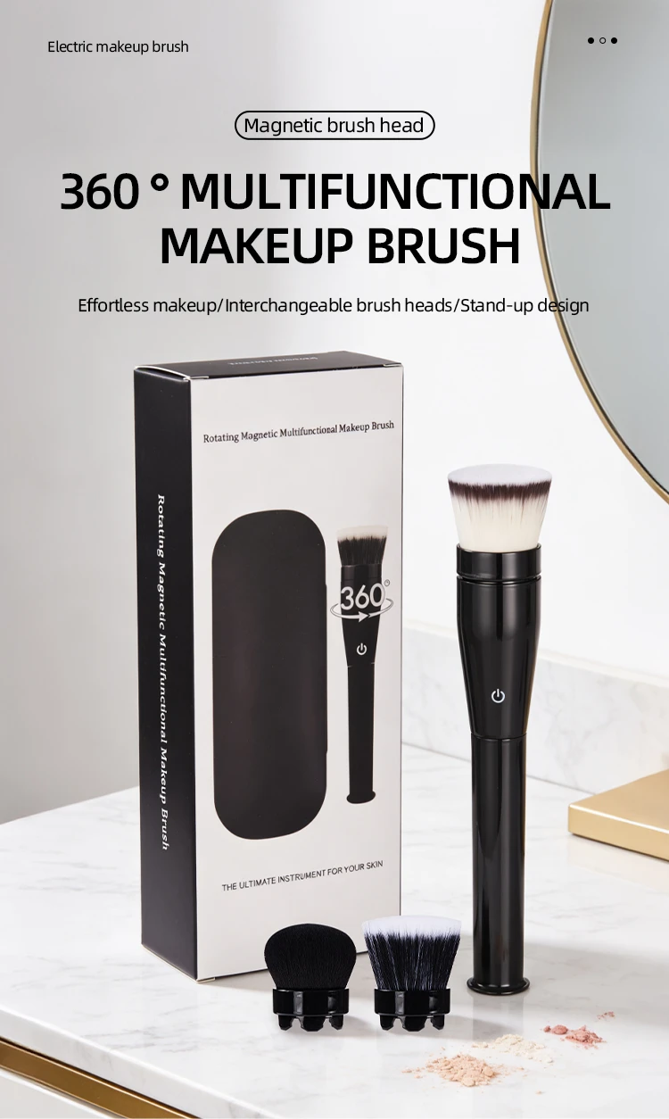 3-in-1 electric makeup brush