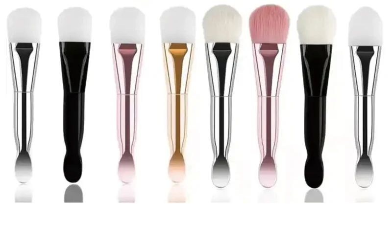 Electroplated mask brush