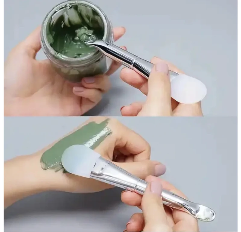 Electroplated mask brush