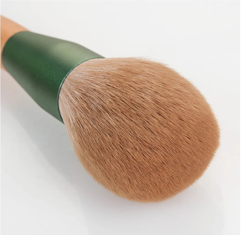 Beech wood makeup brush